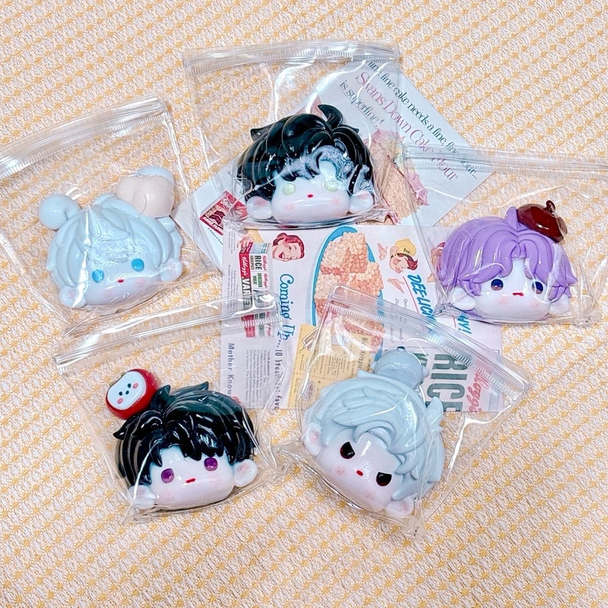 Love and Deepspace cute ornaments Keychains