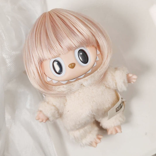 Labubu วิกผมไหมอุณหภูมิสูง