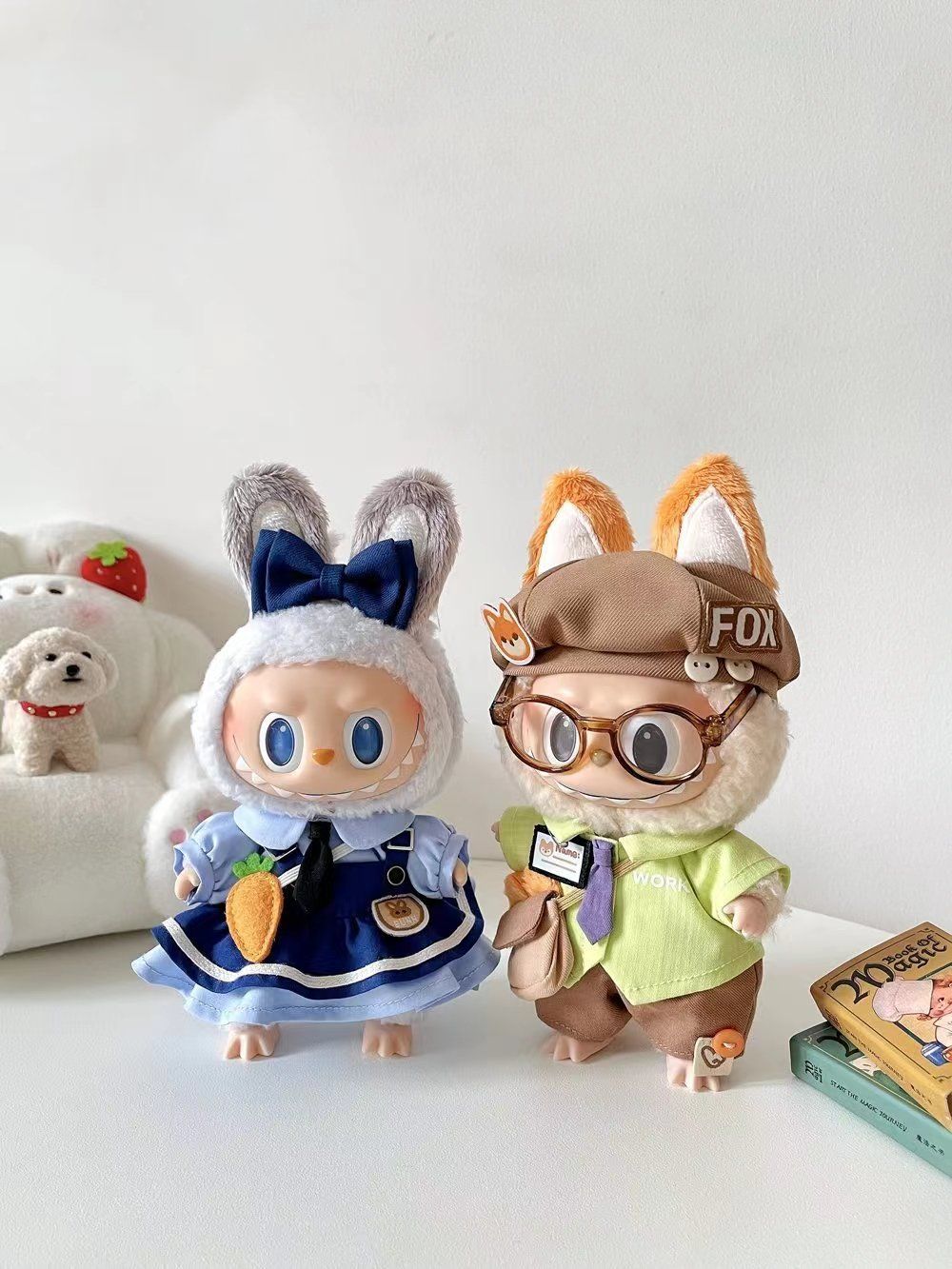 สุนัขจิ้งจอกน้อย Labubu เสื้อผ้า