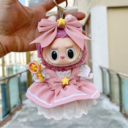Labubu ซากุระ เสื้อผ้า