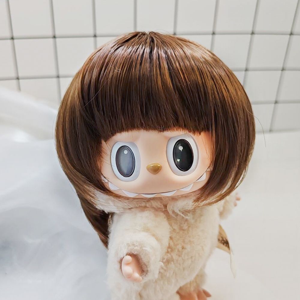 Labubu วิกผมไหมอุณหภูมิสูง