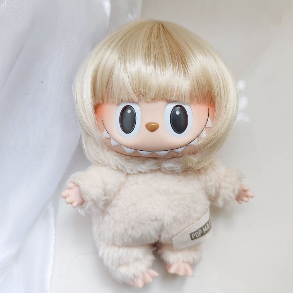Labubu วิกผมไหมอุณหภูมิสูง