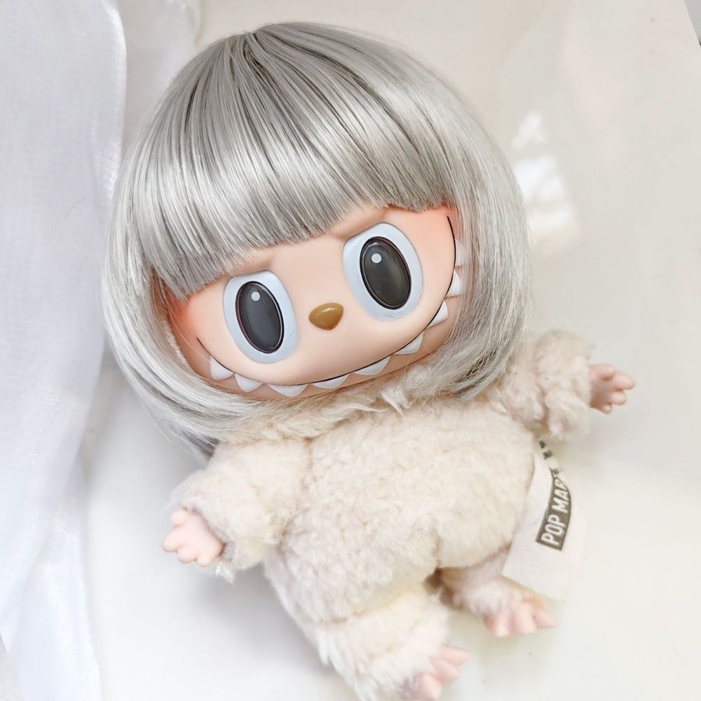 Labubu วิกผมไหมอุณหภูมิสูง