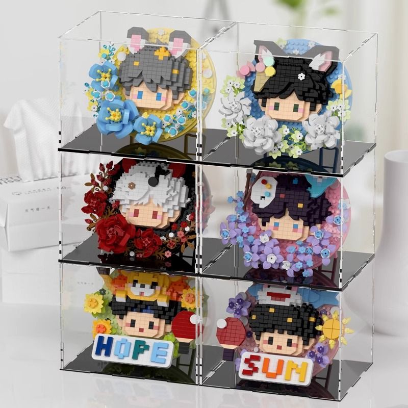 LaDS building block ornaments