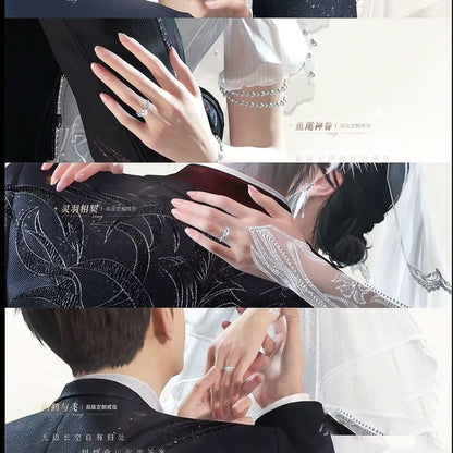 Love and Deepspace Wedding ring open ring