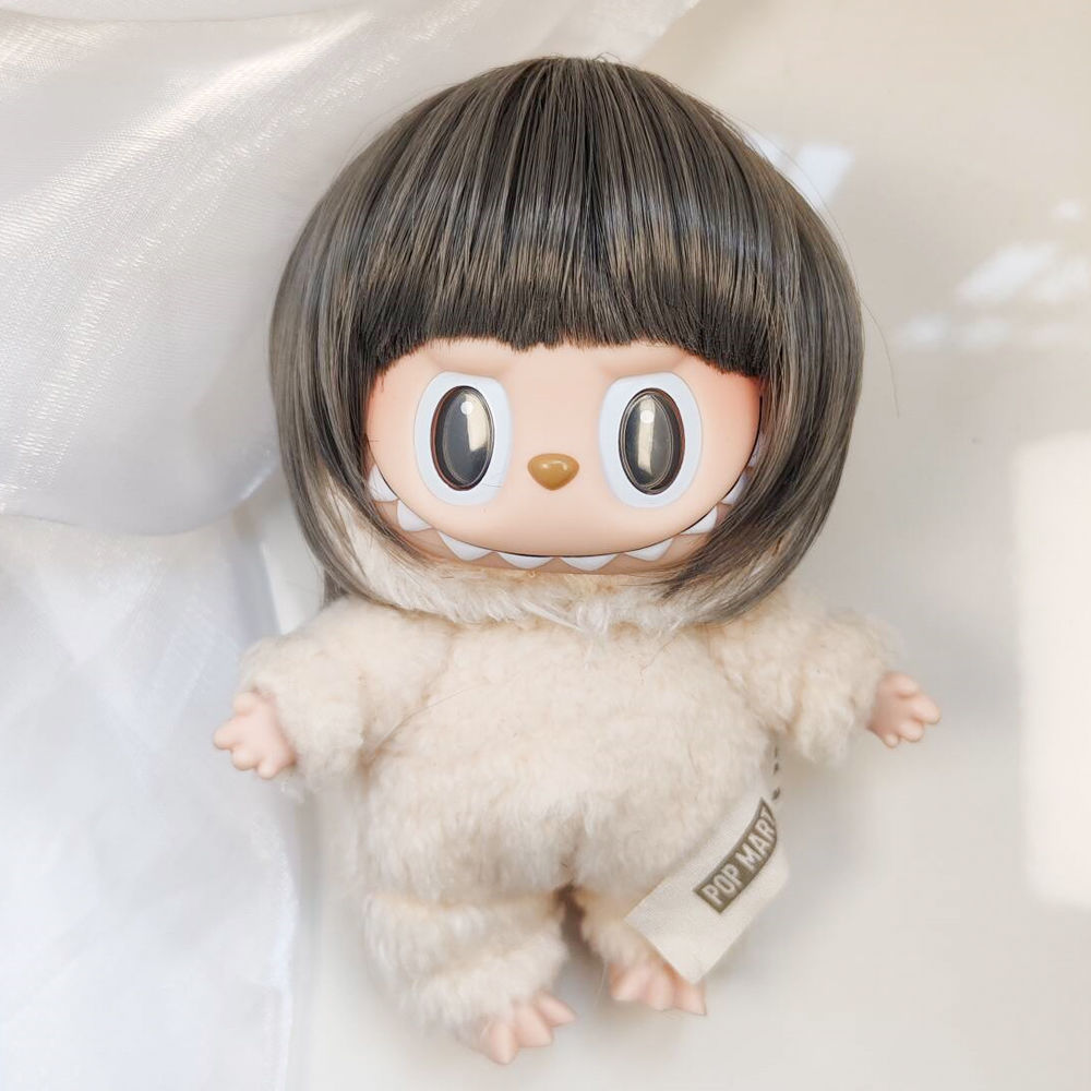 Labubu วิกผมไหมอุณหภูมิสูง