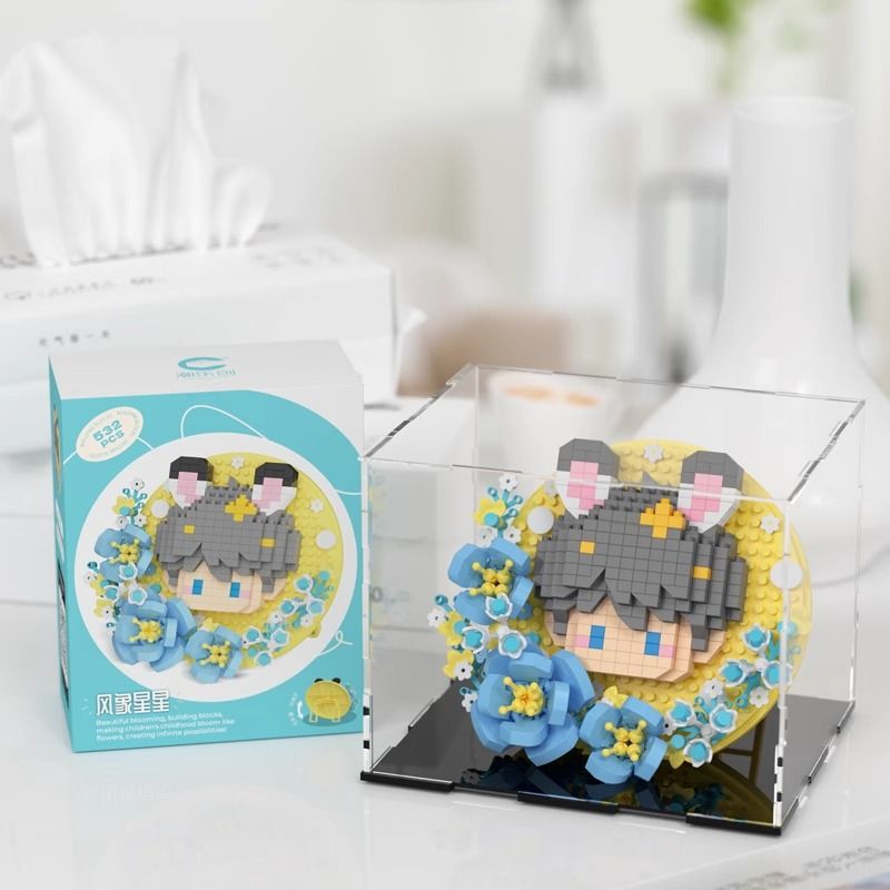 LaDS building block ornaments